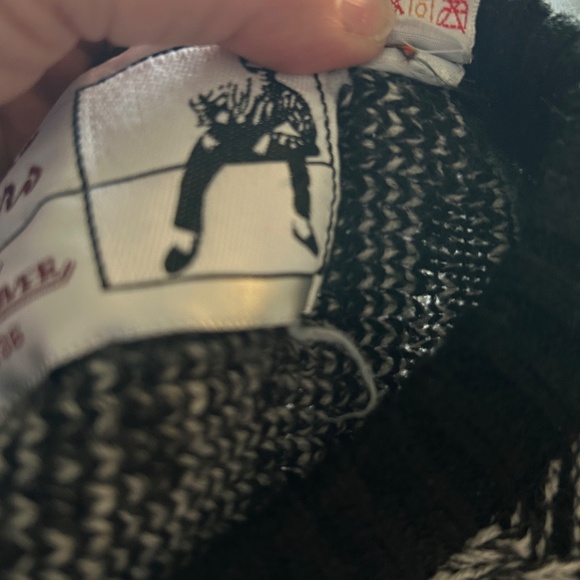 Men's Vintage Sweater Black, Purple & Aqua - Size Medium - Picture 4 of 4